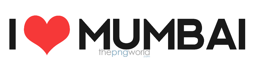 I love Mumbai Heart with Text PNG mumbai,i love mumbai,text,png,vector,city,banner,lights,welcome,party,cool,heart,love